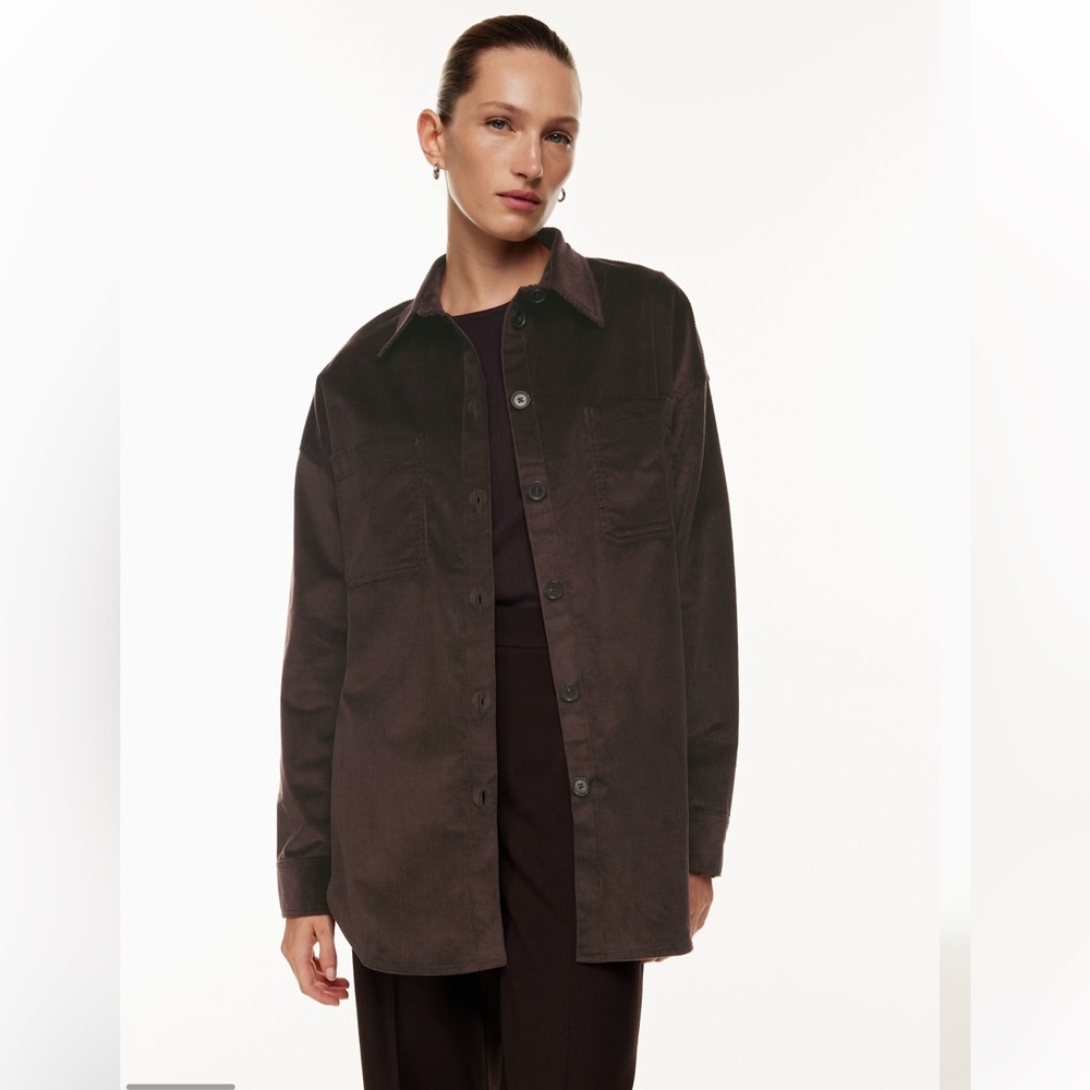 Aritzia The Group BABATON Graydon Shirt in CREAM